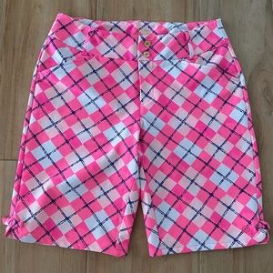 Lilly Pulitzer Luxletic Shorts sz 8